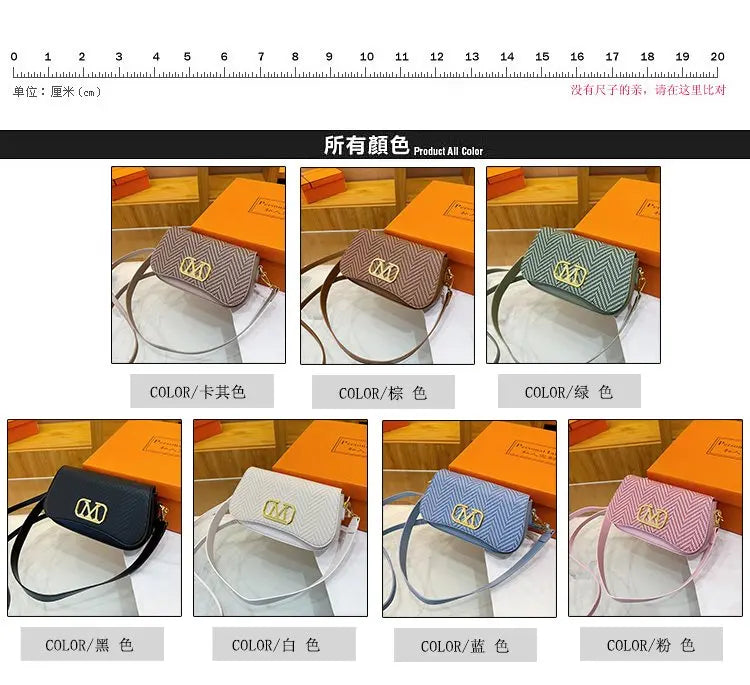 Famous Designer Crossbody Bag Trendy Letter Logo Also Serves As A Chic And Spacious Diaper Bag For Women