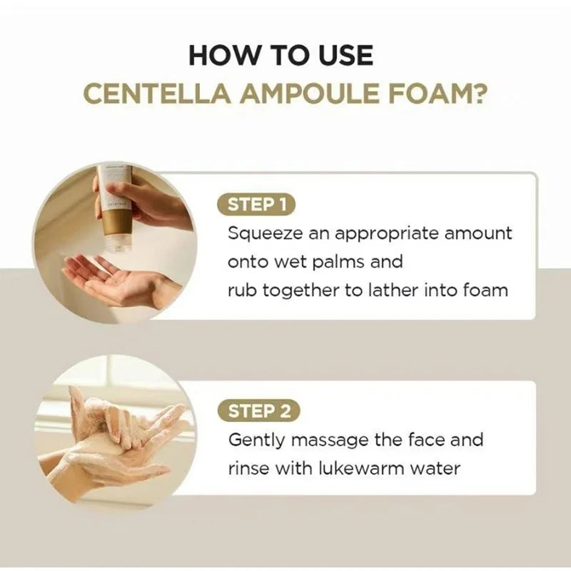 Centella Face Refreshing Foaming Cleanser 125ml - Deep Cleansing Foam