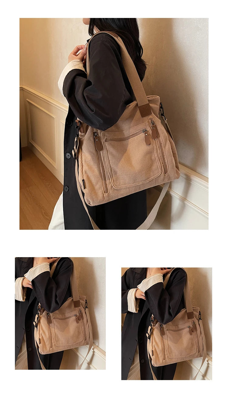 Fashion Casual Women's Shoulder Bag Large Capacity Women's Crossbody Bag High Quality Tote Bag Multi Functional Women's Handbags
