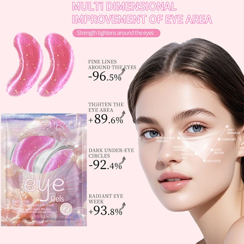 Collagen Eye Mask - Moisturizing Treatment for Dark Circles