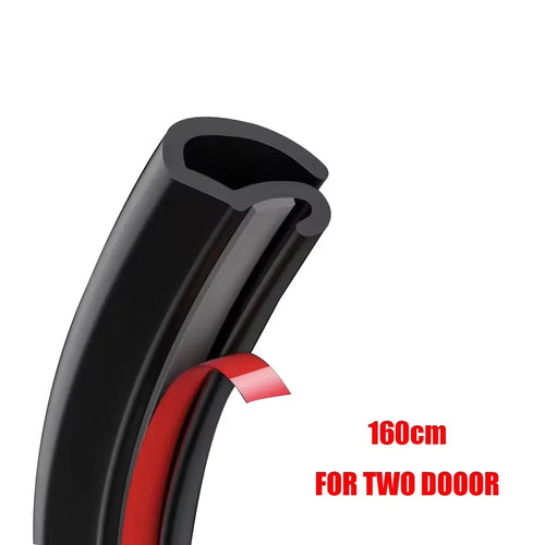 Car Seal Strip for B Pillar Rubber Sealing Anti Noise Dustproof Door Protection for Car Owners