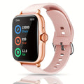 Smart Watch Compatible for iPhone & Android, Wireless Call, HD Touch Screen Fitness Tracker with Pedometer, Step Tracker, Music,Weather Display,Wireless Smartwatch for Men & Women