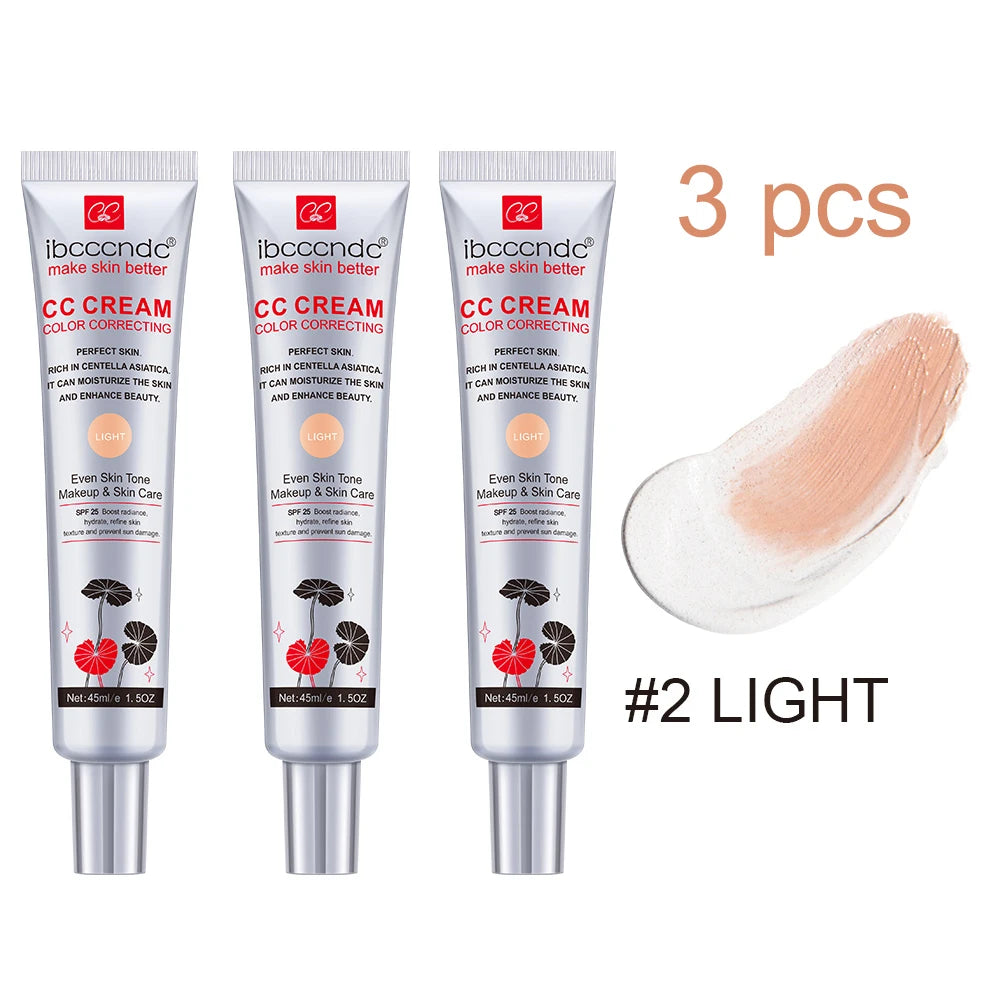 Erborian CC Cream Concealer Hydrating Full Coverage Foundation For Women Radiant Flawless Finish