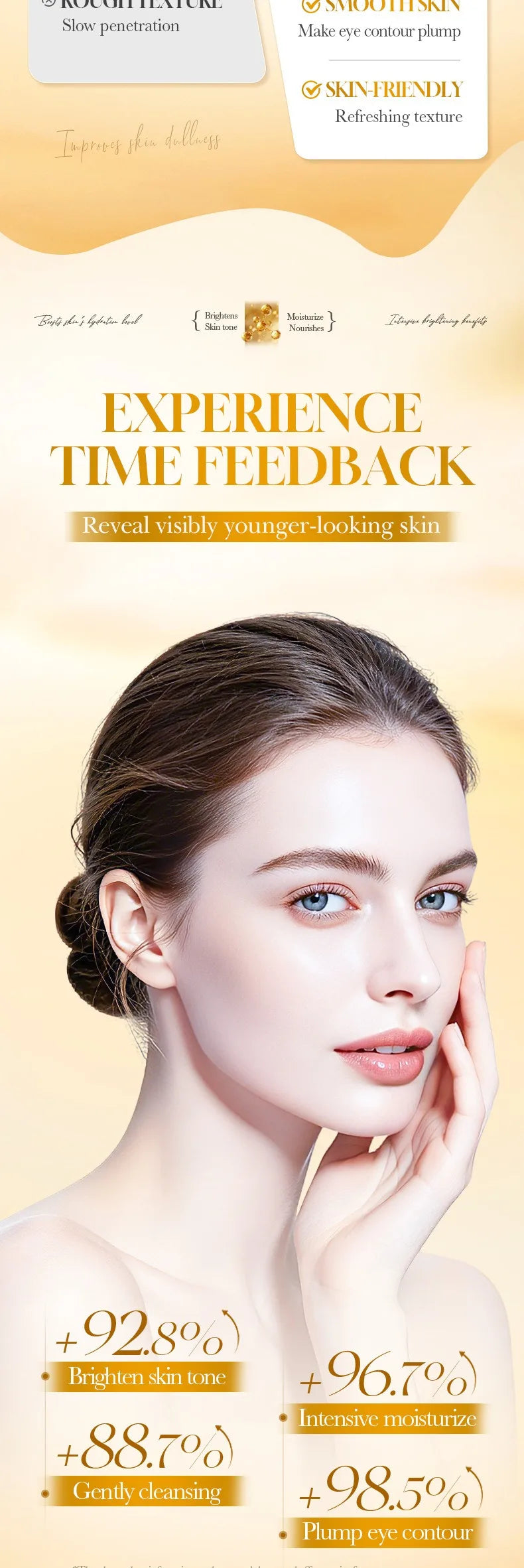 WHITENING VC Collagen Protein Skincare Set - Firming, Lifting Hydrating Face Kit for All Skin Types Skin care