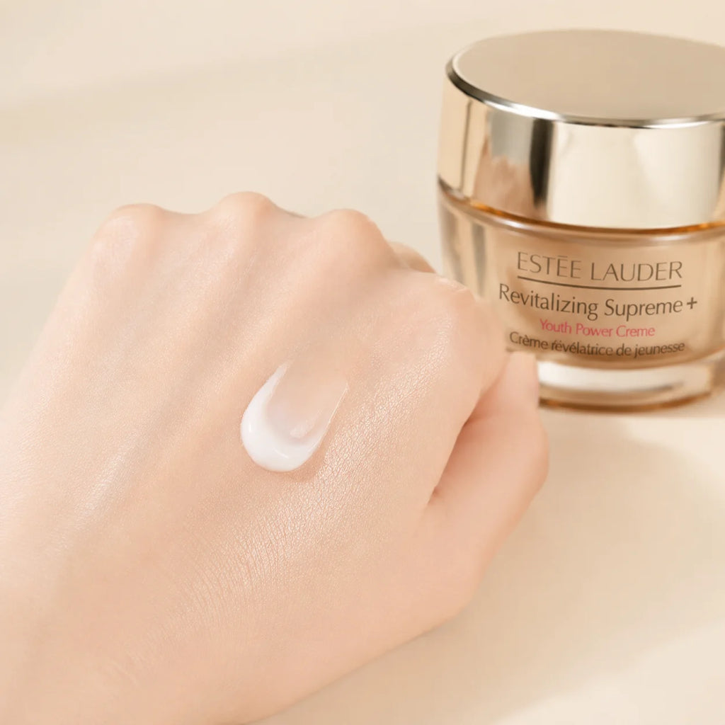Estee Lauder Revitalizing Supreme+ Youth Power Soft Cream Lifting Firming Hydrating Fade Lines Wrinkles Collagen Boost For
