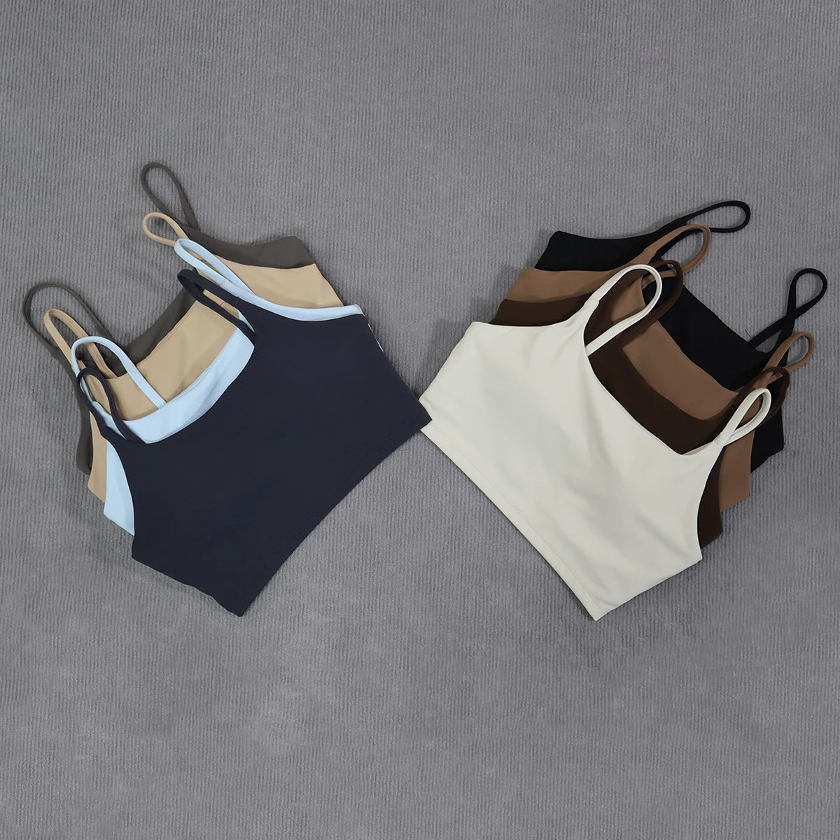 Ctenkevet Women's Push-Up Gym Workout Yoga Bra Female Backless Shockproof Fitness Crop Top Sports Underwear Woman