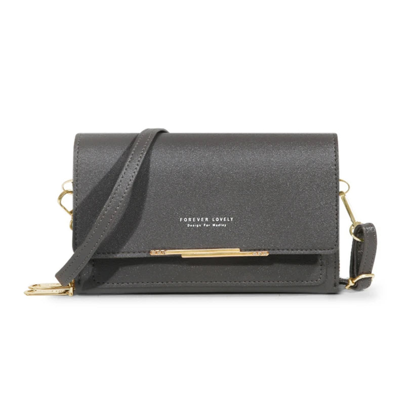 Women Crossbody Bag Fashion Shoulder Messenger Bag Multi-pocket Solid Color Bag Luxury For Ladies Handbag