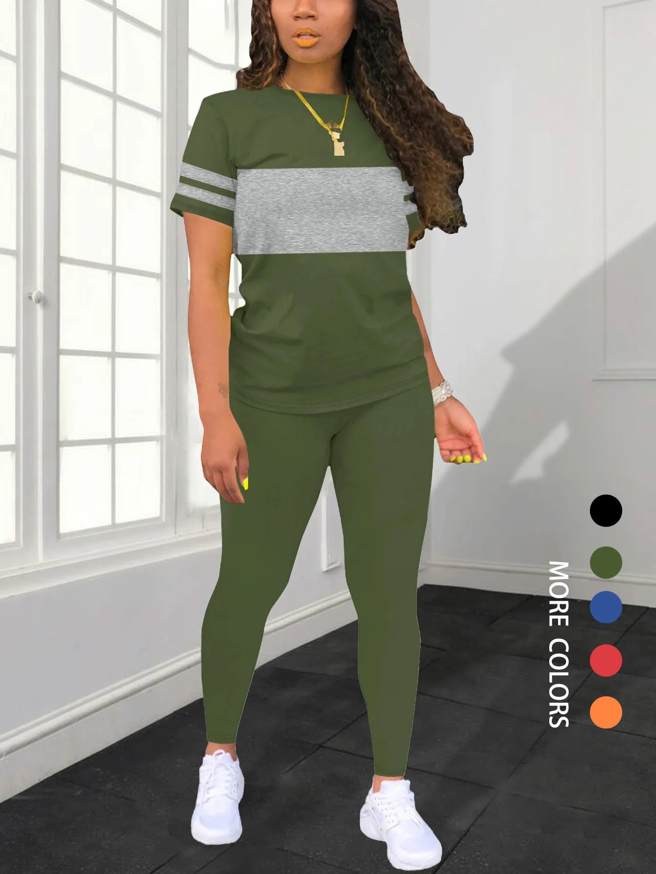 Women's Summer Casual Set – Fashionable Loose Fit Comfortable Ensemble