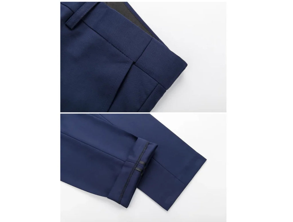 Men Formal Slim Fit Tuxedo Prom Suit Male Groom Wedding Blazers High Quality Groomsman Luxury Dress Business Banquet Party Suit