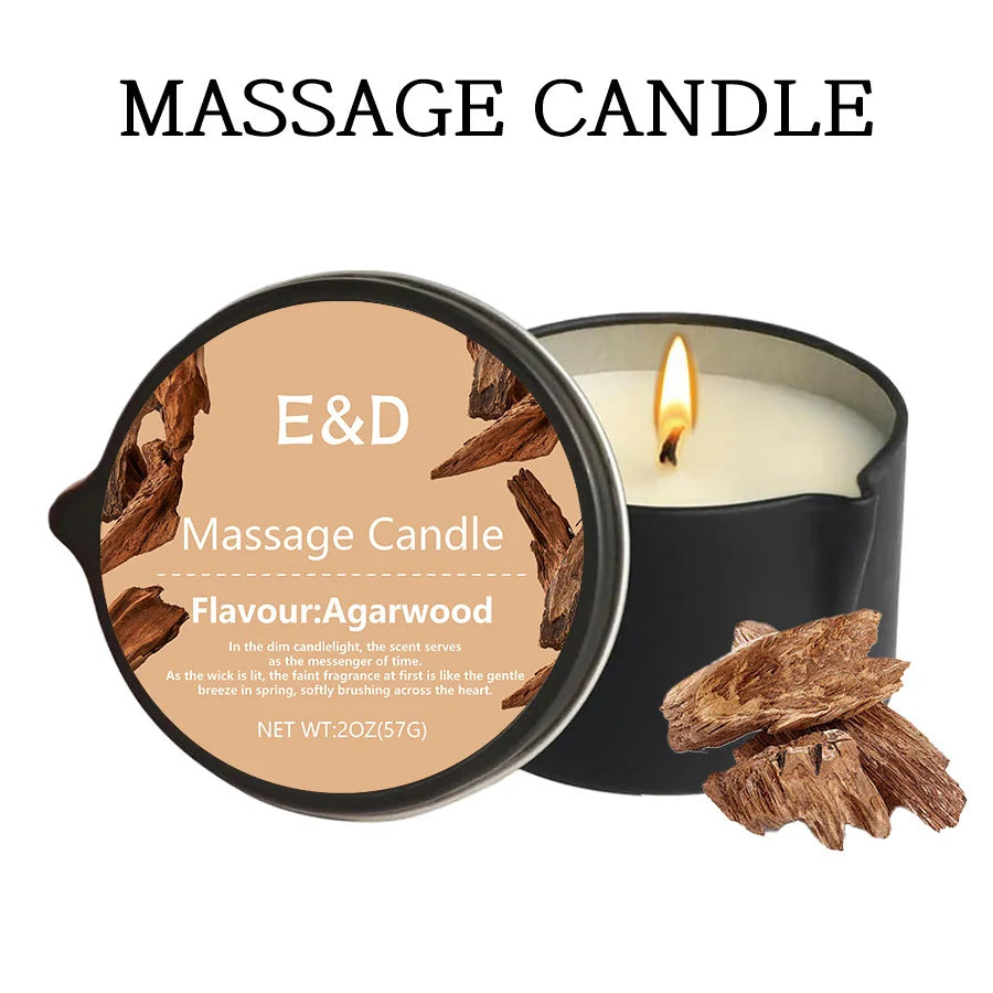 Massage Oil Candle By Sm Product Luxury Aromatherapy For Stress Relief And Skin Moisturizing For Home Spa Lovers