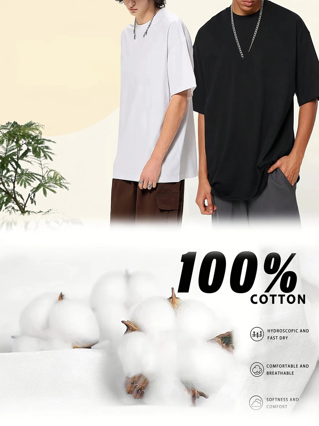 Spring Summer Daily Casual Fashion Jesus Cross Cotton Tees Christ Print T-shirt Men High Quality Pure Color Short Sleeve Top