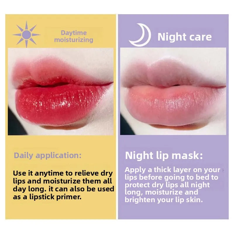 Cappuvini Smile Brightening Lip Oil, Lip Touch Up Essential Oil Color Changing Soft Lip Care