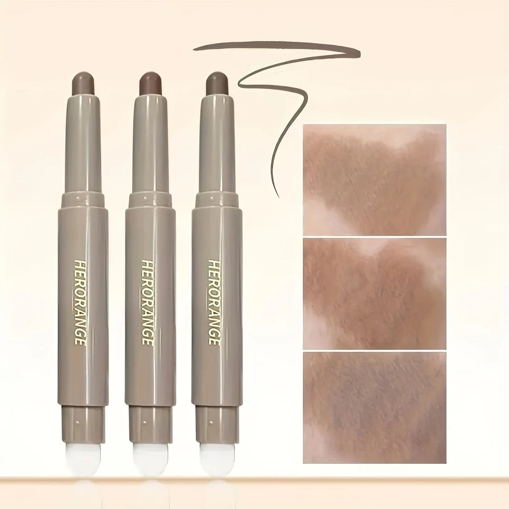 Herorange Valentine's Day Gift Contour Stick - 2-in-1 Nose & Face Sculpting Pen with Brush, Suitable for All Skin Types