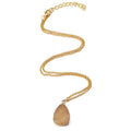 1 Pcs Romantic Colored Love Heart Resin Pendant Stainless Steel Chain Combination Of Temperament Peach Heart Necklace