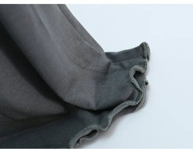 Modal Wide Leg Casual Pants - High Waist Lounge Trousers