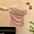 Sweet And Versatile Design Sensation Small Shirt Gentle Wind Style Summer New Arrival Slimming Beautiful Age Reduction All Ma...