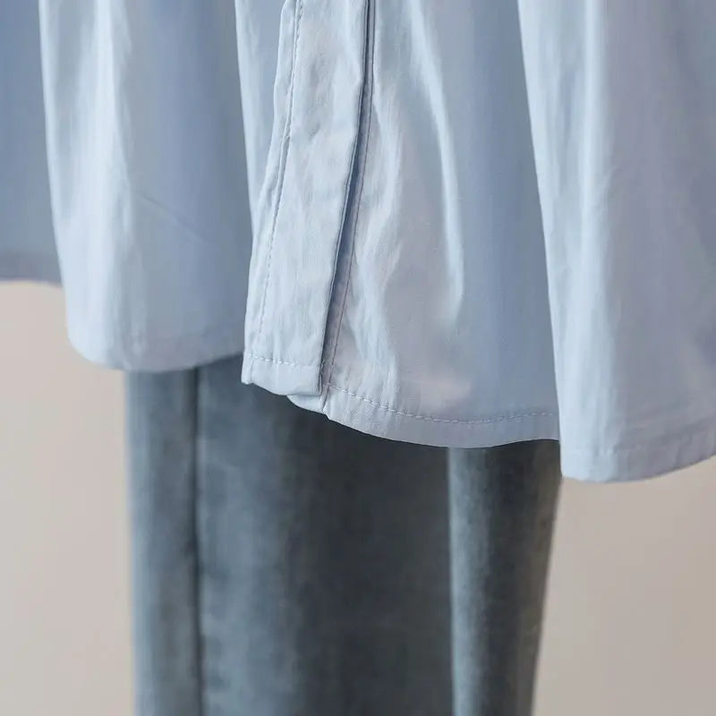 200 Pounds Plus Size Elastic Waist Office Lady Trend Shirt And Blouse Solid Color Top Women Clothing V-neck French Chic Basics