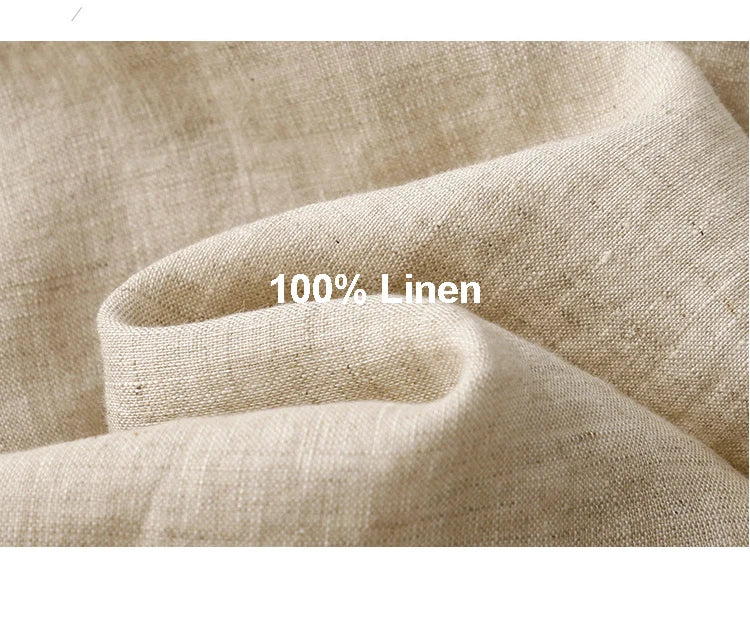 Korean Style Summer Fashion Solid Color Simple Basic Cotton Linen Dress for Women Good Quality Half Sleeve Elegant Frock Female