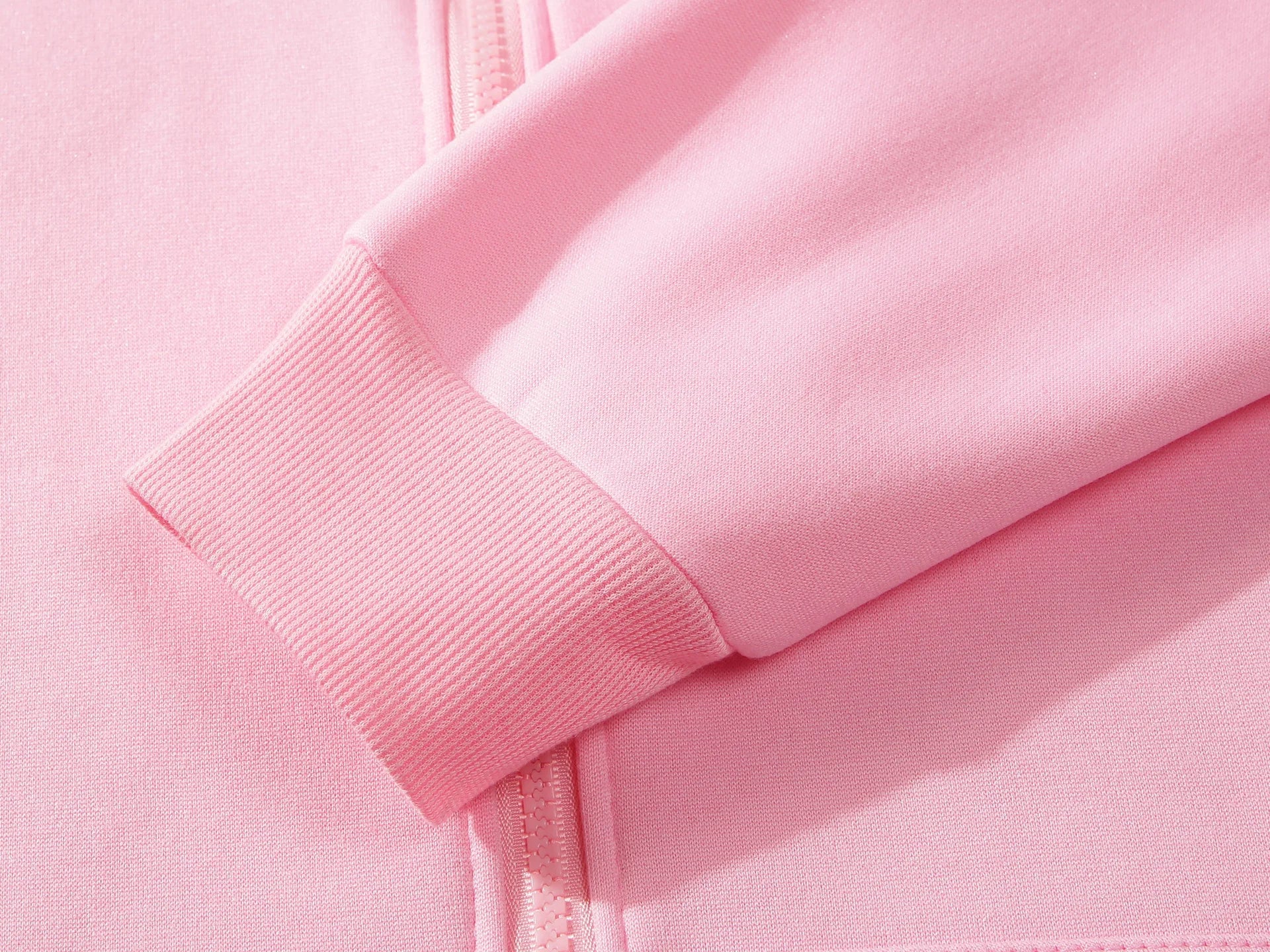 2026 Trendy Fashion Sportswear Coat Front Pocket Warm Zipper Jacket Men's and Women's Autumn/Winter Solid Color Open Hoodie
