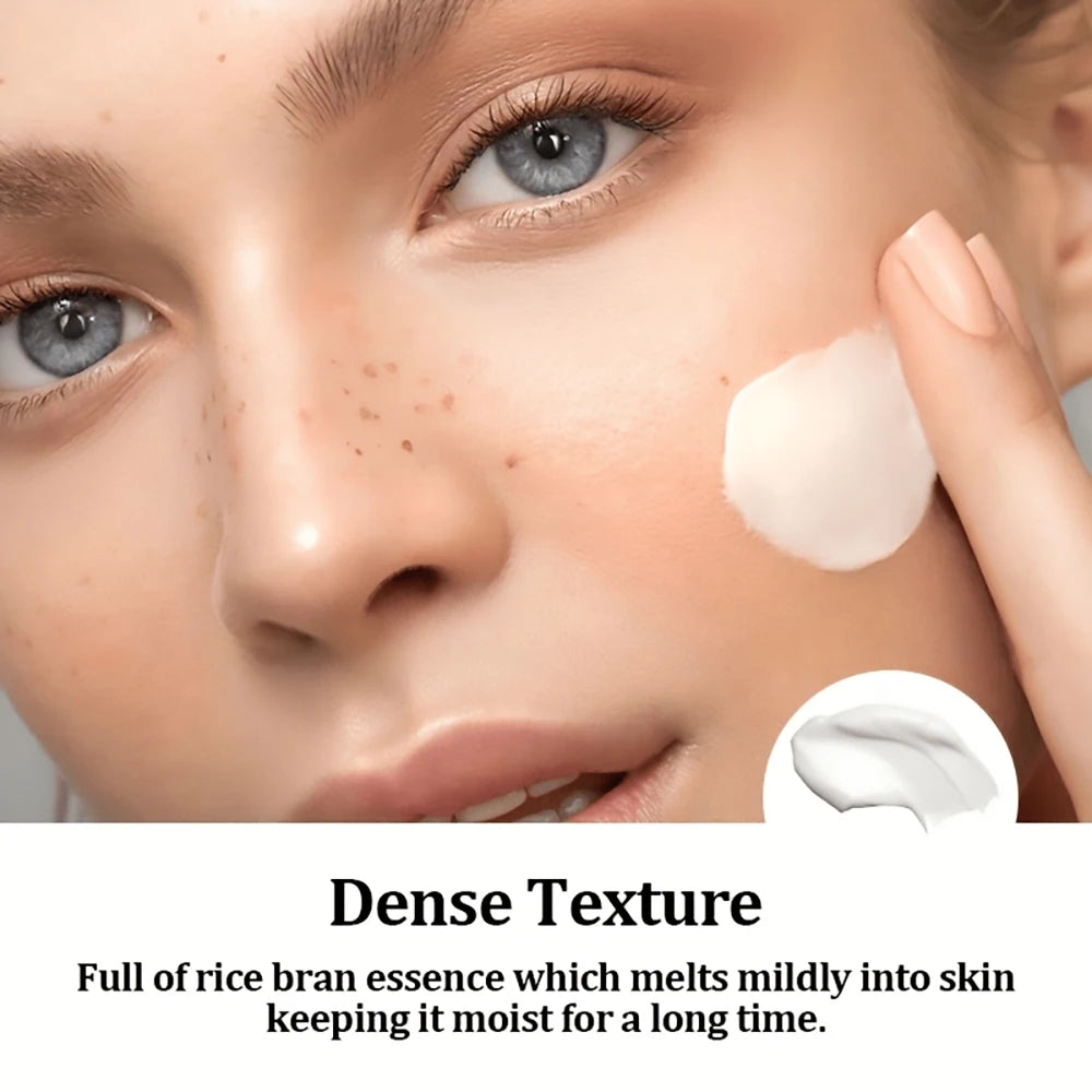SUYARUN Rice Extract Hydrating Face Cream - Brightening Moisturizer
