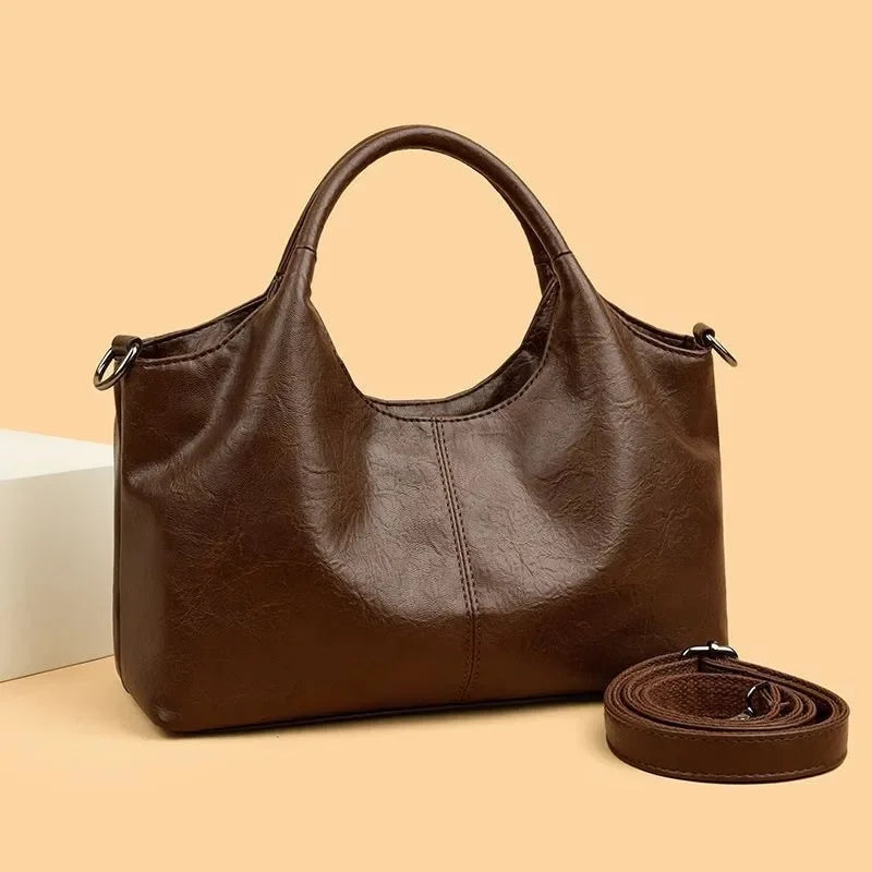 High Quality Large capacity PU Leather Women Tote Bag Designer Ladies Shoulder Crossbody Bag Fashion Female Handbags