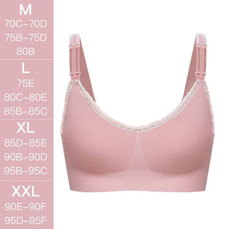 Yatemao Breastfeeding Bra Pregnancy Clothes Maternity Nursing Bra Feeding Bra For Soutien Gorge Allaitement Pregnant Women'S