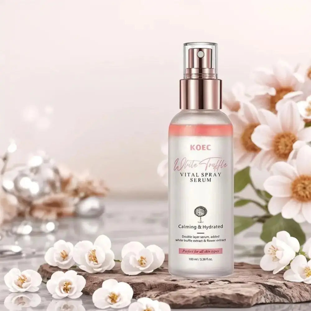 Korean Spray Serum Glowing Moisturizing Vitamin E White Truffle Spray Essence Antioxidant White Truffle Extract