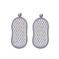 Esponja de limpieza de cocina, esponja de doble cara, estropajos para lavar platos, estropajo, paño de cocina, herramientas de limpieza de cocina