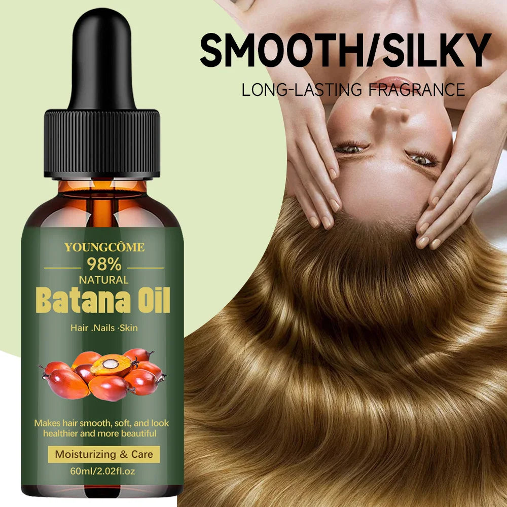 Youngcome Pure Batana Oil for Hair Growth and Nourishment 60ml