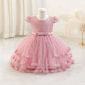 HETISO Toddler Girls Dress Princess Ball Gown for 1st Birthday Party Christmas Holiday Fashion Baby Girl Dress