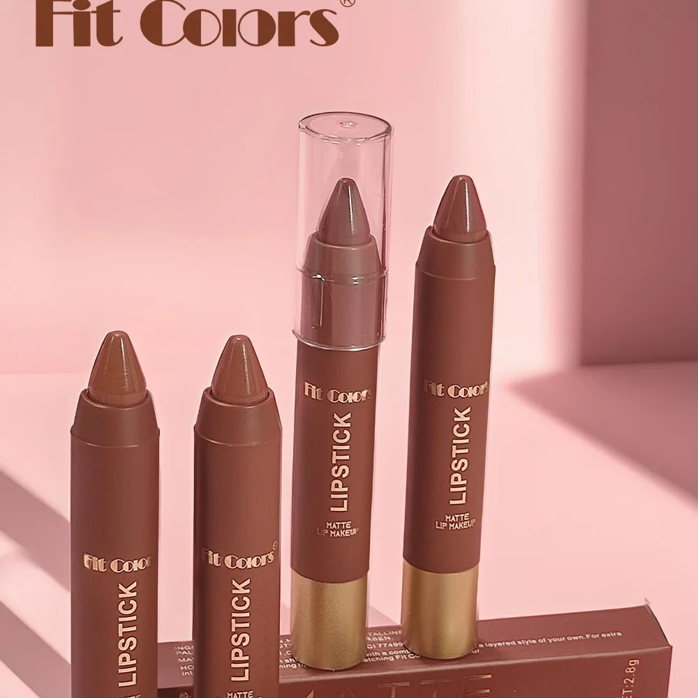 Fine Tip Lip Sexy Brown Red Lipstick Liner Pen Soft Mist Matte Lip Crayon Pencil Lip Contouring Lipliner Outline Tint Cosmetic