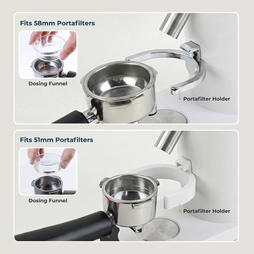 Portable Cordless Burr Coffee Grinder,60‑Speed Fine‑Coarse Adjustment,Rechargeable Coffee Mill for Camping, RV, Office & Kitchen