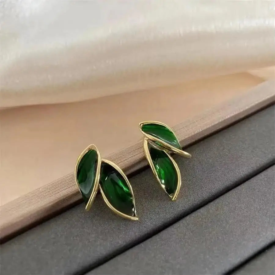 Korean Fashion Zircon Drop Earrings For Women'S Jewelry 2026 Trending New Luxury Women'S'S Geometric Hoop Earrings Pendientes Gifts