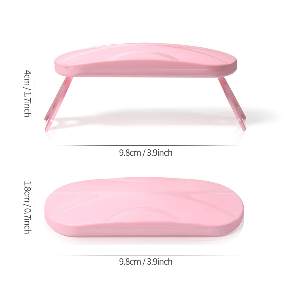 LULAA Foldable Mini UV LED Nail Lamp Portable Gel Light Mouse Shape Pocket Size Nail Dryer for All Gel Polish and Home Salon