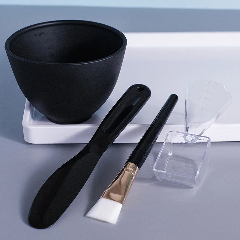 2/3/4/5Pcs Face Set For Mask Mixing Bowl Girls Facial Skin Care Tools Kit Women'S Beauty Supplies Makeup