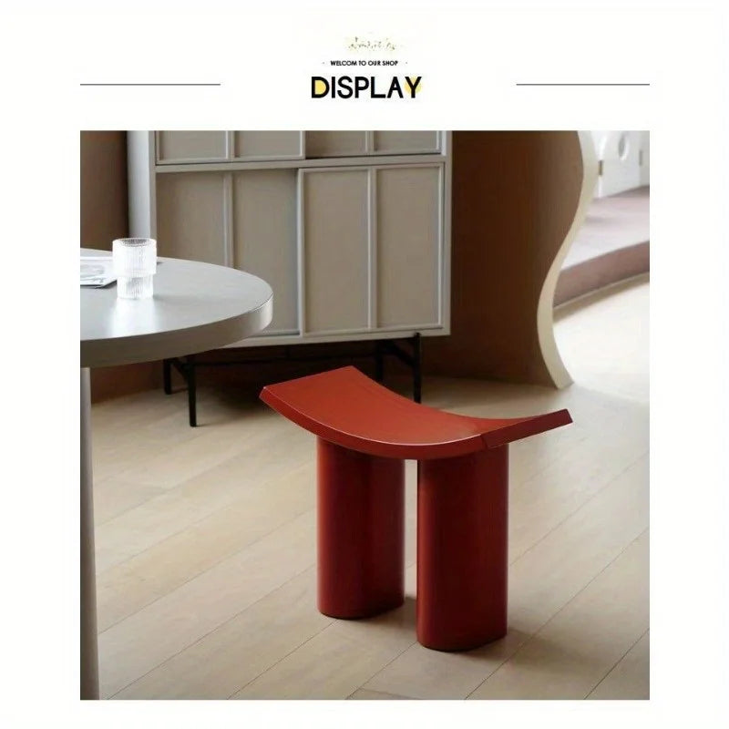 Nordic Dumbo shoe changing stool Internet celebrity plastic children's stool home door low stool entry light luxury modern simp