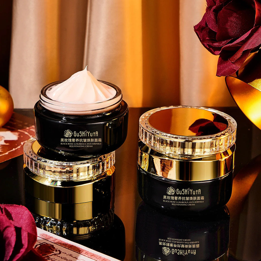 Black Rose Instant Face Lift & Firm Skin Cream Sustainable Face Lifting Reduces Fine Lines Gentle Moisturizing Care Cream