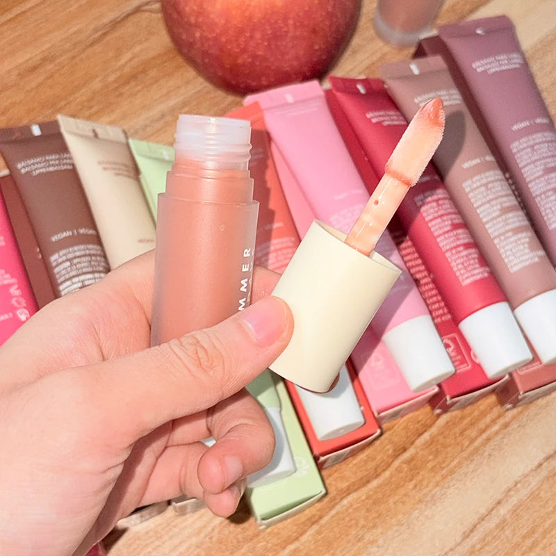 Lip Butter Balm Moisturizing Lip Gloss - Cherry Poppy 15g
