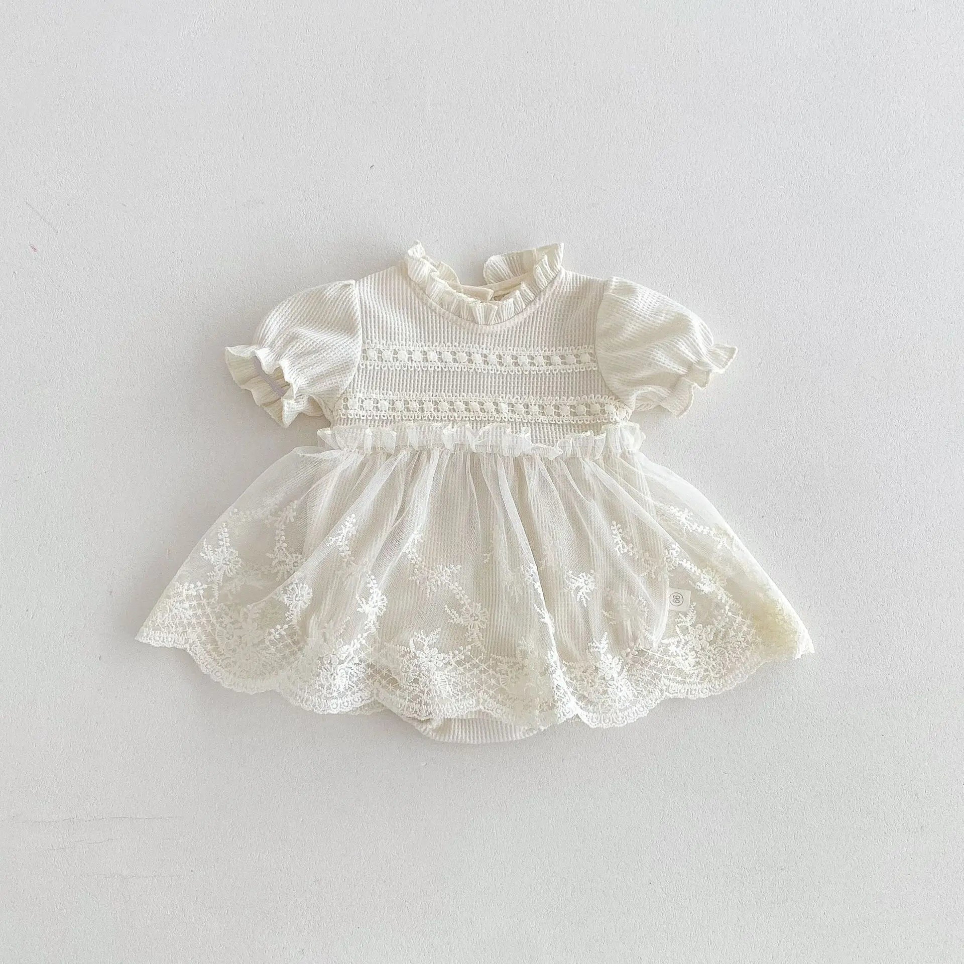 Baby Summer Outfit One-piece Bag Fart Skirt Baby Cute Princess Lace Rompers Summer Thin Clothes 2026 New