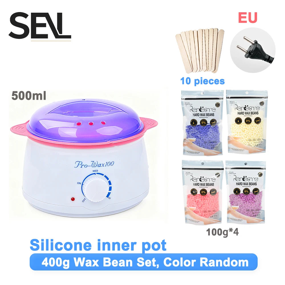 500ml Wax Heater and Melting Pot for Hair Removal - USB Powered