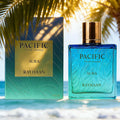 Rayhaan Pacific Aura For Him 100Ml Eau De Parfum, Refined Transparent Blue‑Green Gradient Bottle. Fresh Aquatic Citrus Scent Is Versatile And Approachable. Great For Personal Use Or As A Thoughtful Gift For Men.