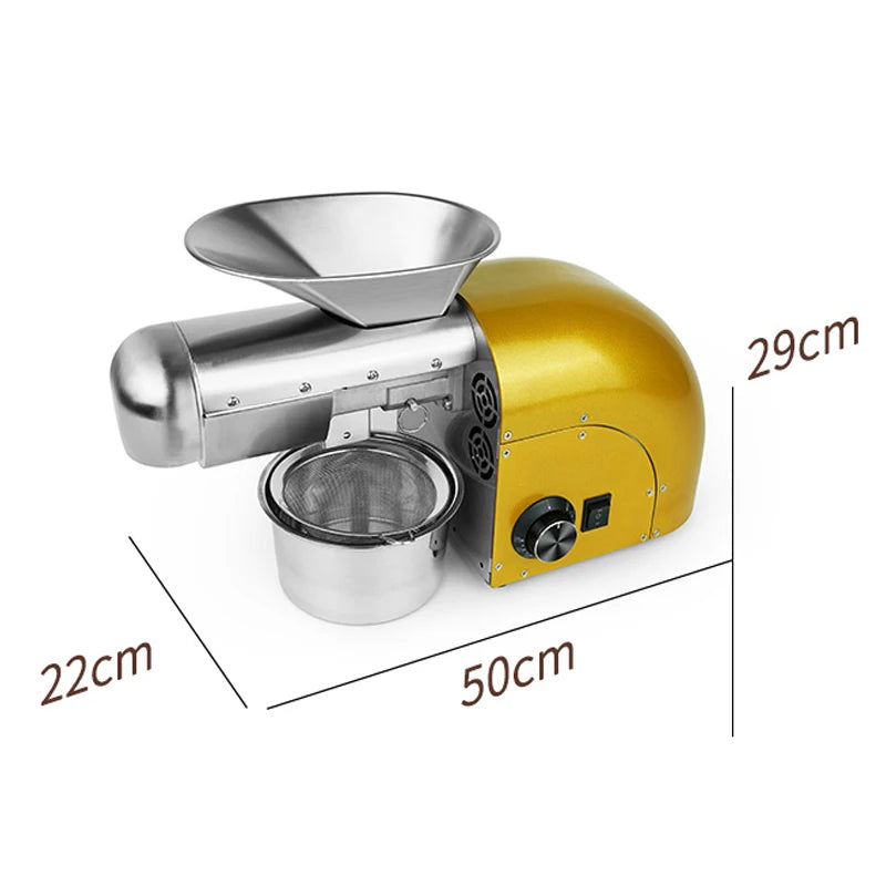 Oil Press Machine Oil Extractor Machine Manual Oil Press Hydraulic Press Oil Press Cold Press Oil Machine Oil Making Machine