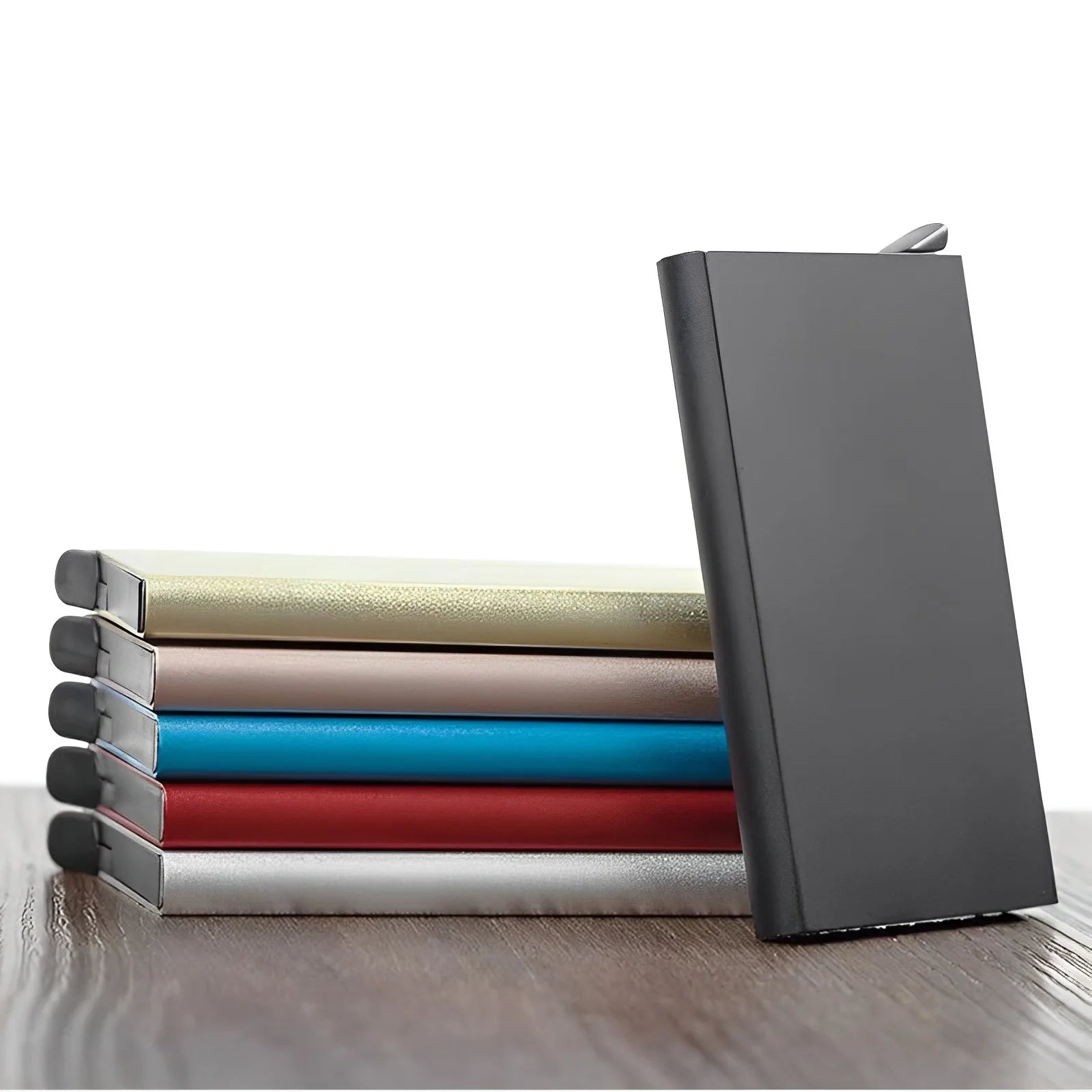 ID Credit Bank Card Holder Wallet Luxury Brand Men Women Anti Rfid Blocking Protected Magic  Slim Mini Small Money Wallets Case