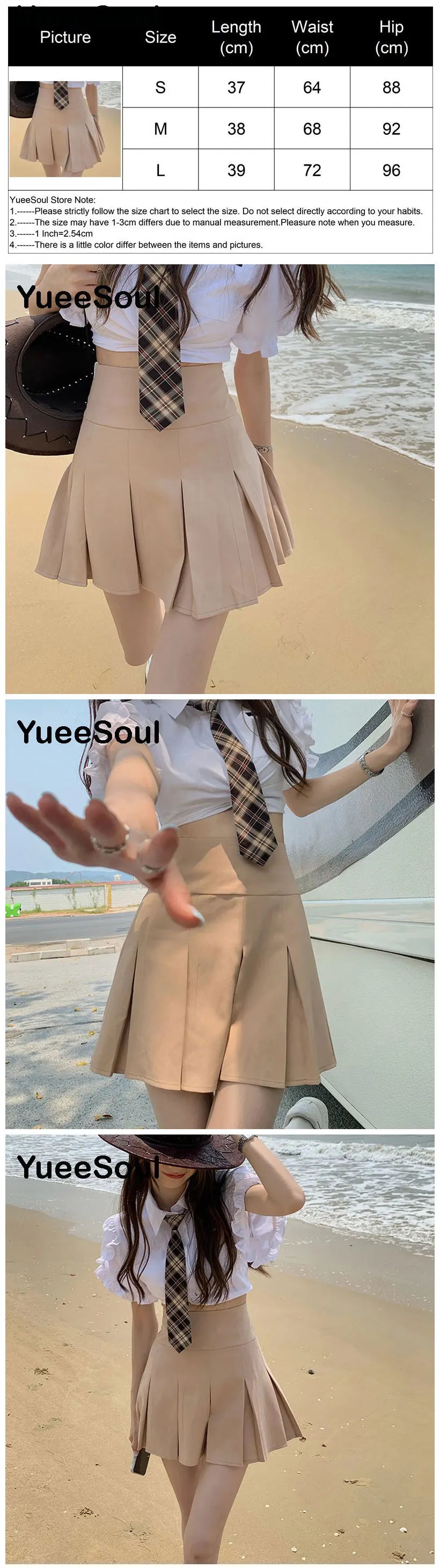 Brown Mini Skirts 2023 New Y2K Vintage High Waist Women Pleated Skirt Chic Sweet Cute Preppy Style Casual 90s E Girl Dance Skirt