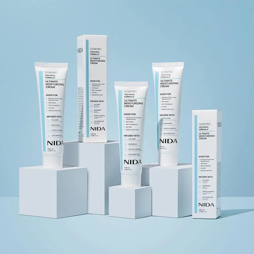 NIDA Moisturizing Face Cream - Multi-Action Rejuvenating 100ml