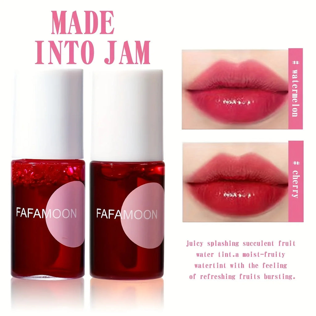 Fafamoon Fruity Lip Tint - Moisturizing Waterproof Liquid Lipstick