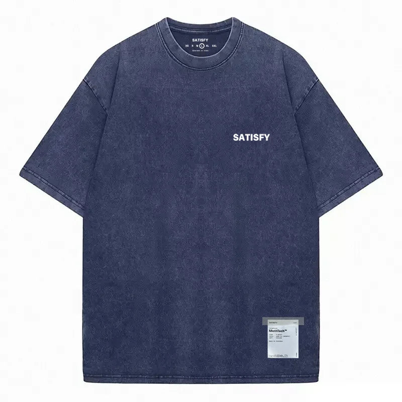Satisfy MothTech Muscle T-Shirt - Men's Distressed Cotton Blend
