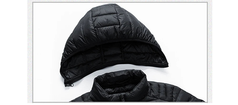 Winter Men's Warm Down Parkas Fashion Men Cotton Thick Hooded Coats Men Windbreaker Snow Thermal Padded Jackets Clothing 8XL