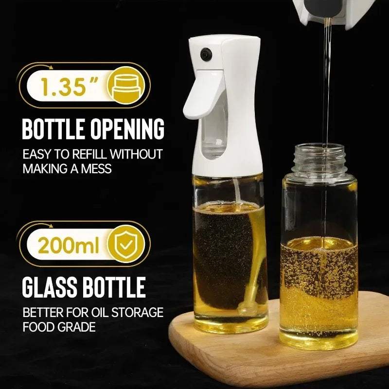 Kitchen Oil Atomiser, Olive Oil Spray Bottle,Sprayer for Cooking, Outdoor Grilling,Sprays Cooking Sauces and Vinegar Varieties