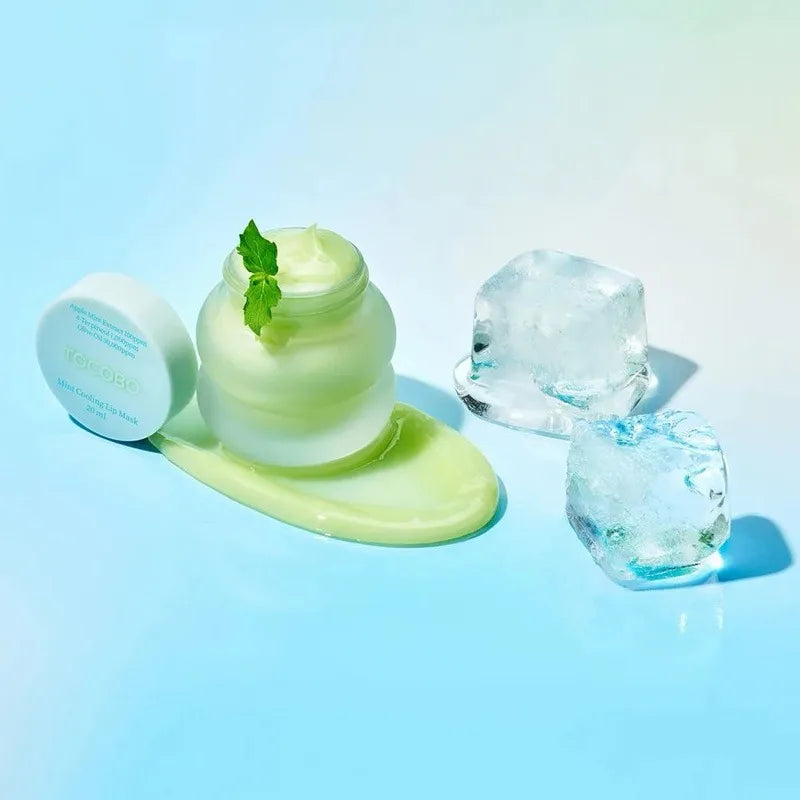 South Korean Skincare Brand Tocobo Ice Cream Texture Lip Mask Repair Ultra Moisturizing Lip Balm Hydrating Glow Non-irritating